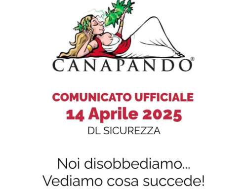 COMUNICATO 14 APRILE 2025 – DL SICUREZZA